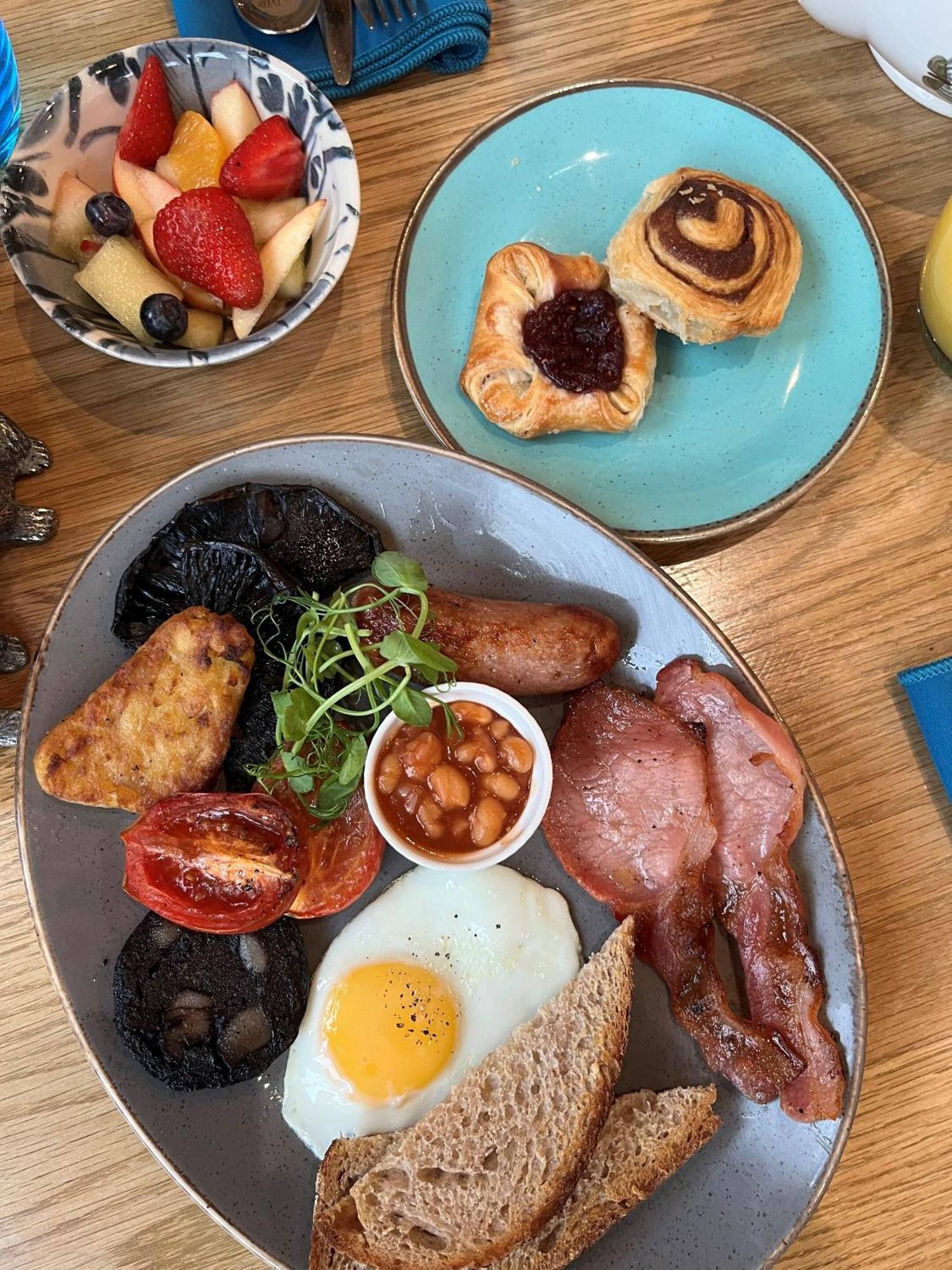 Bed and Breakfast Darwin'S Townhouse Shrewsbury Exteriér fotografie English breakfast