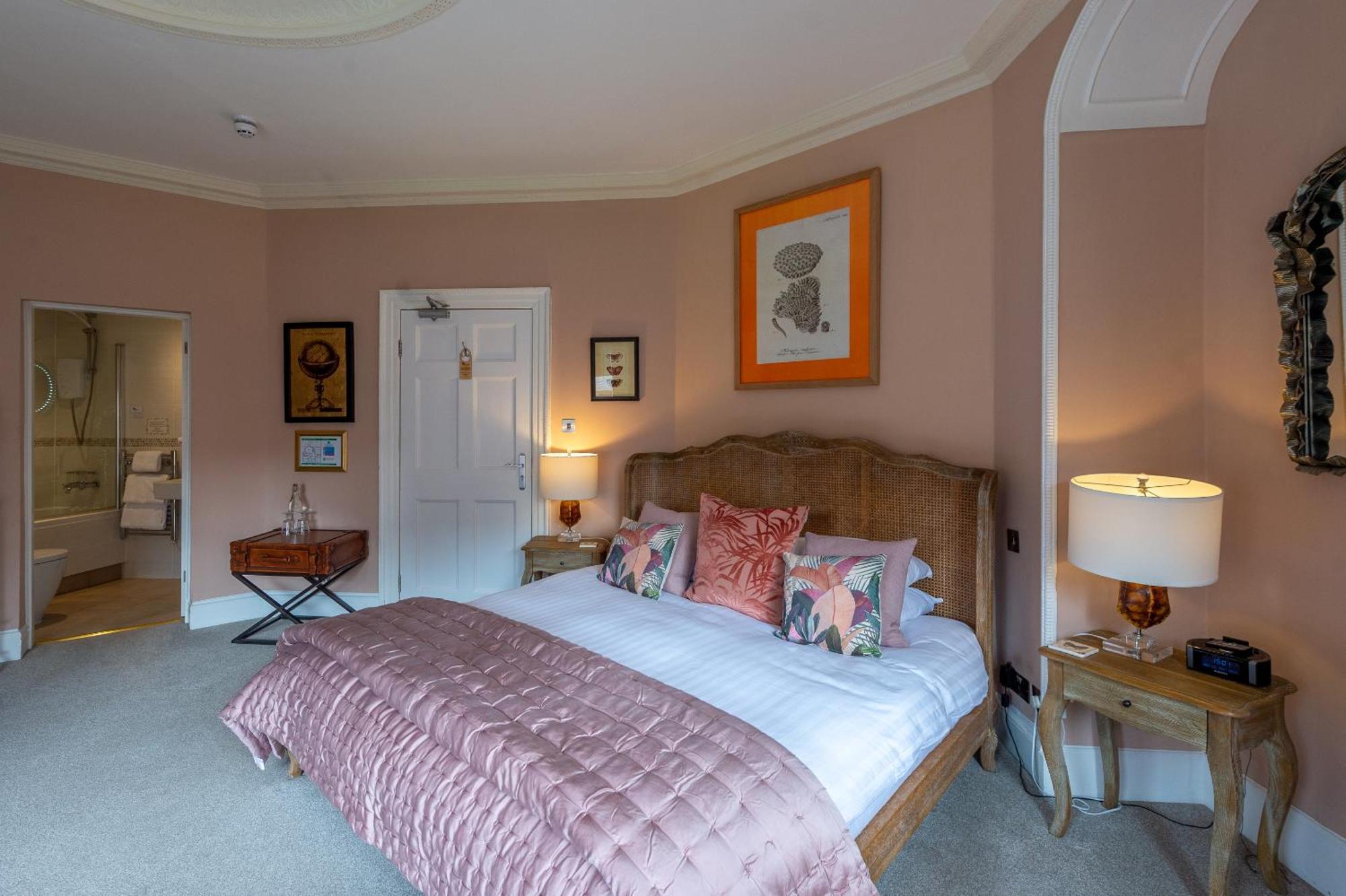 Bed and Breakfast Darwin'S Townhouse Shrewsbury Pokoj fotografie A bedroom at the hotel